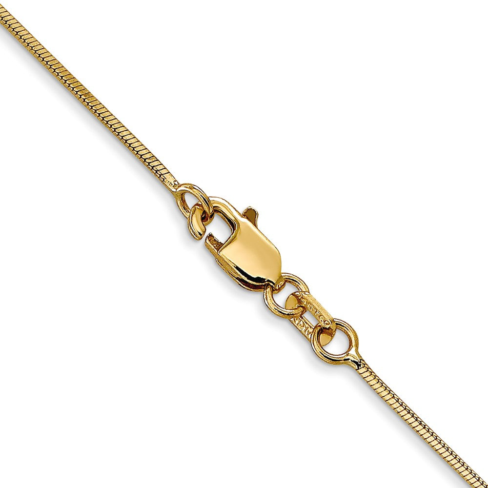 14k .8mm Octagonal Snake Chain (2.90 grams)