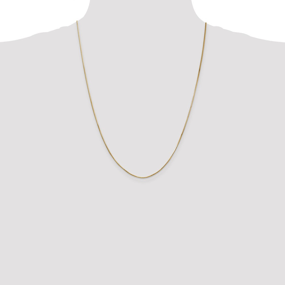 14k .8mm Octagonal Snake Chain (2.90 grams)