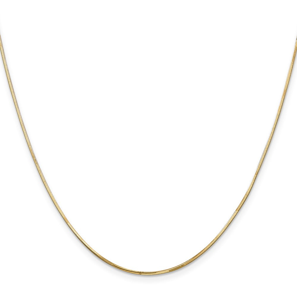 14k .9mm Octagonal Snake Chain (3.95 grams)