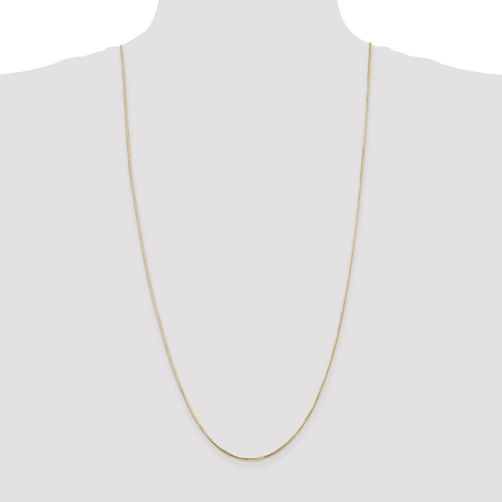 14k .9mm Octagonal Snake Chain (3.95 grams)
