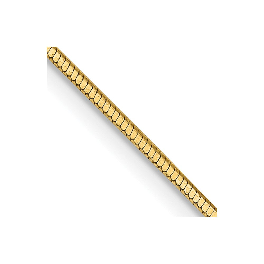 14k .9mm Octagonal Snake Chain (3.95 grams)