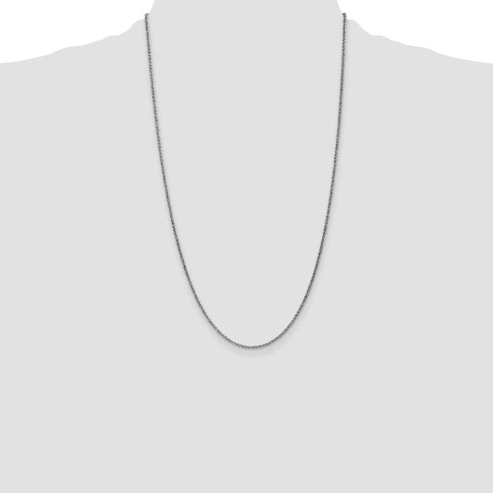 14k WG 1.7mm Spiga Chain (4.11 grams)