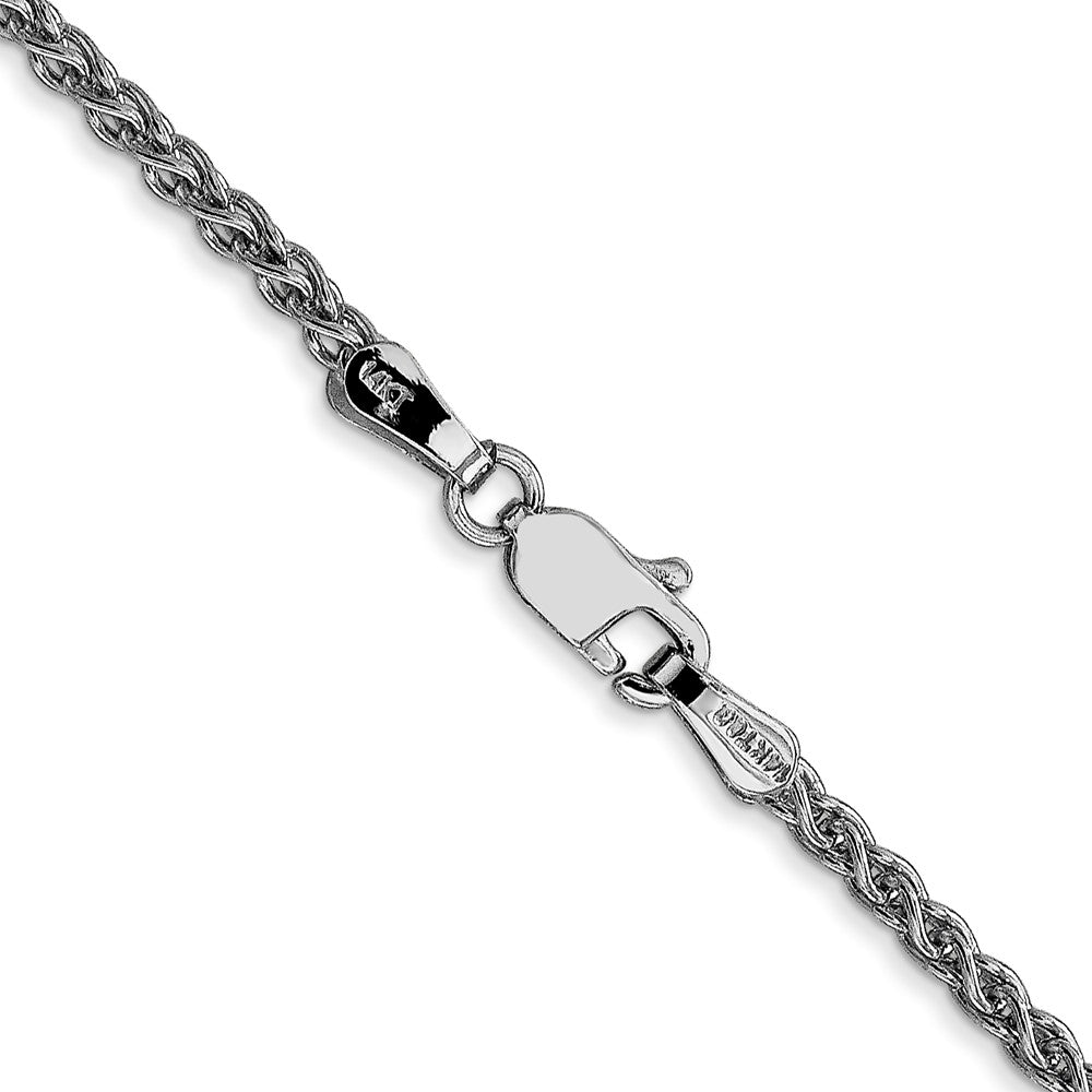 14k WG 2.1mm Spiga Chain (6.93 grams)