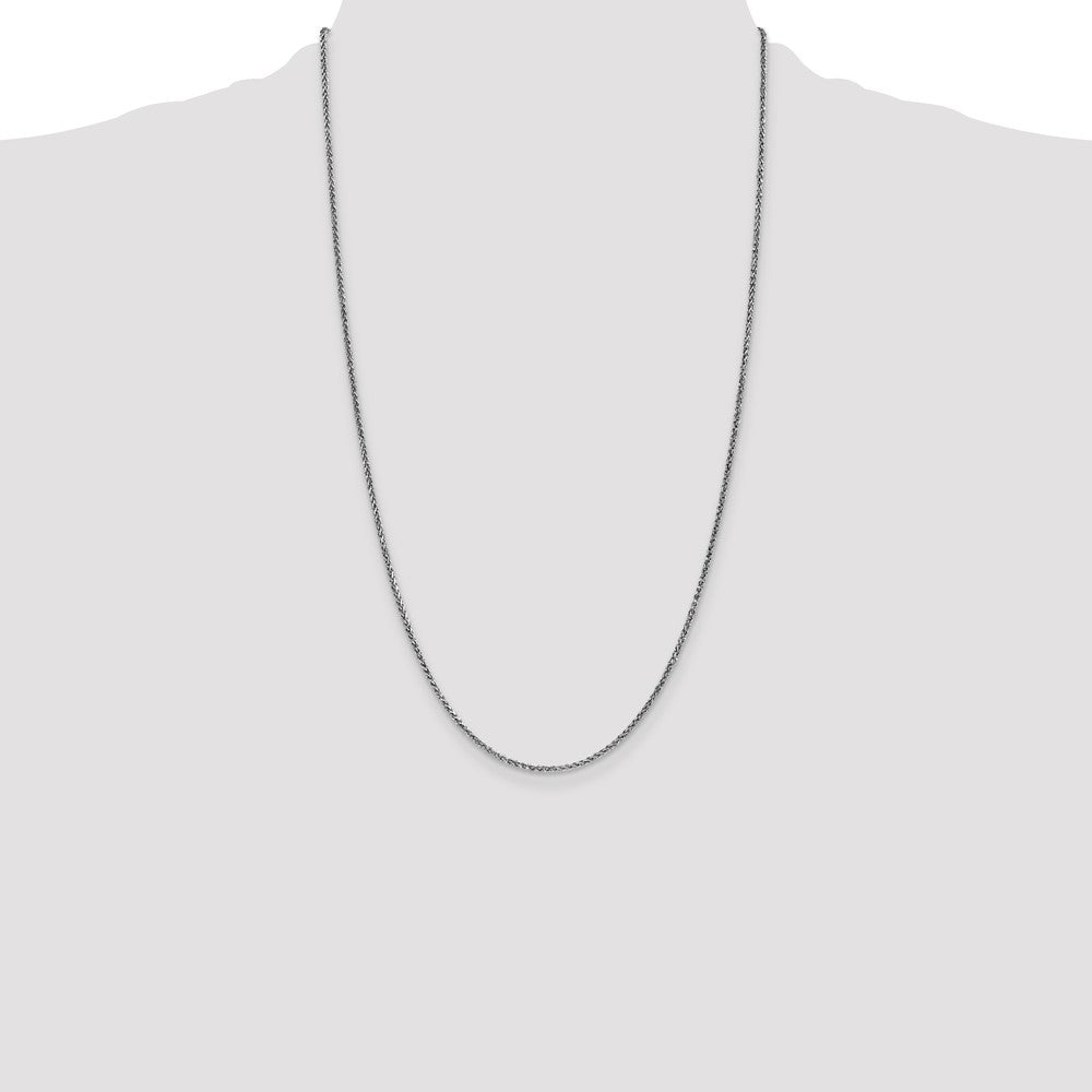 14k WG 1.7mm D/C Spiga Chain (4.16 grams)