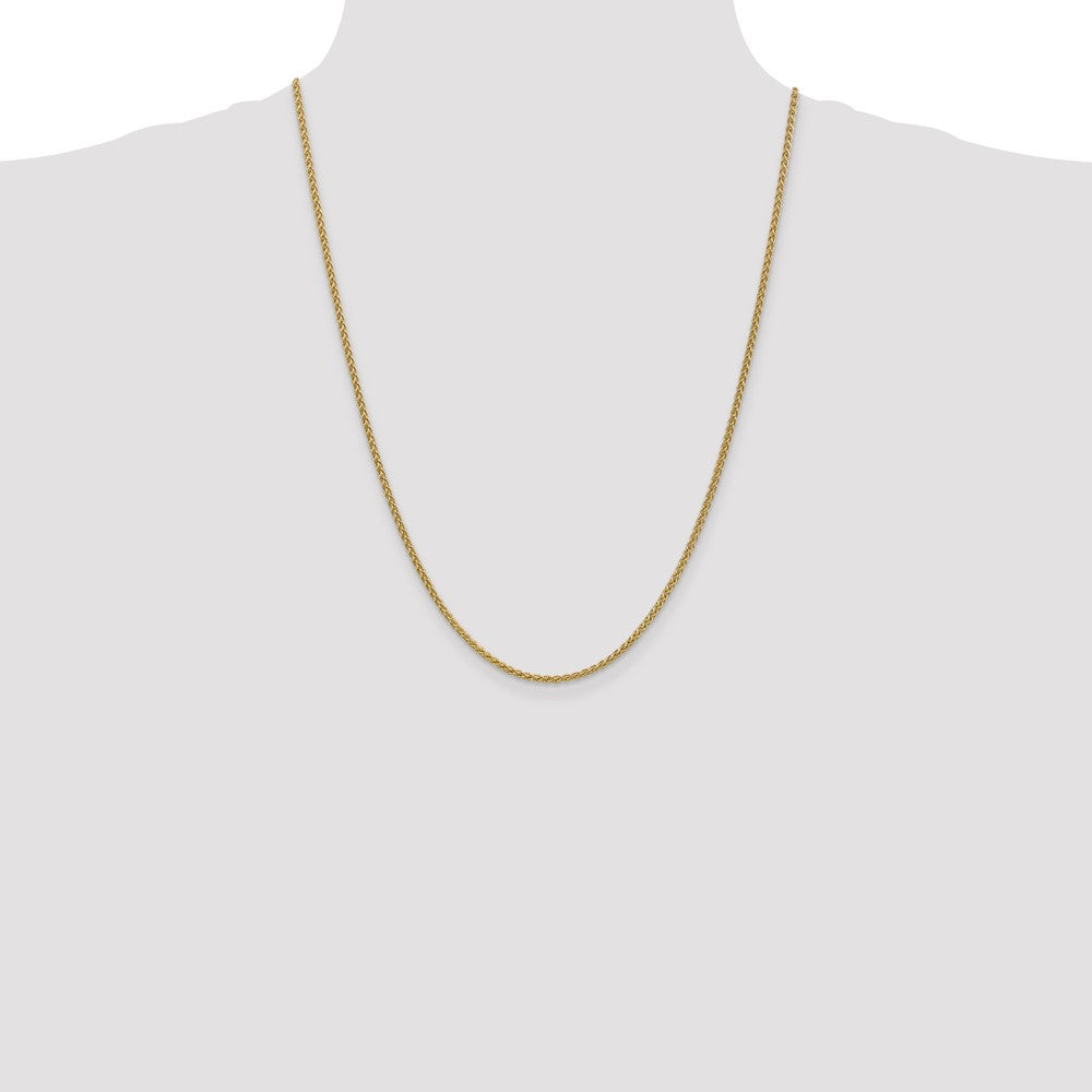 14k 2.1mm Spiga Chain (6.18 grams)