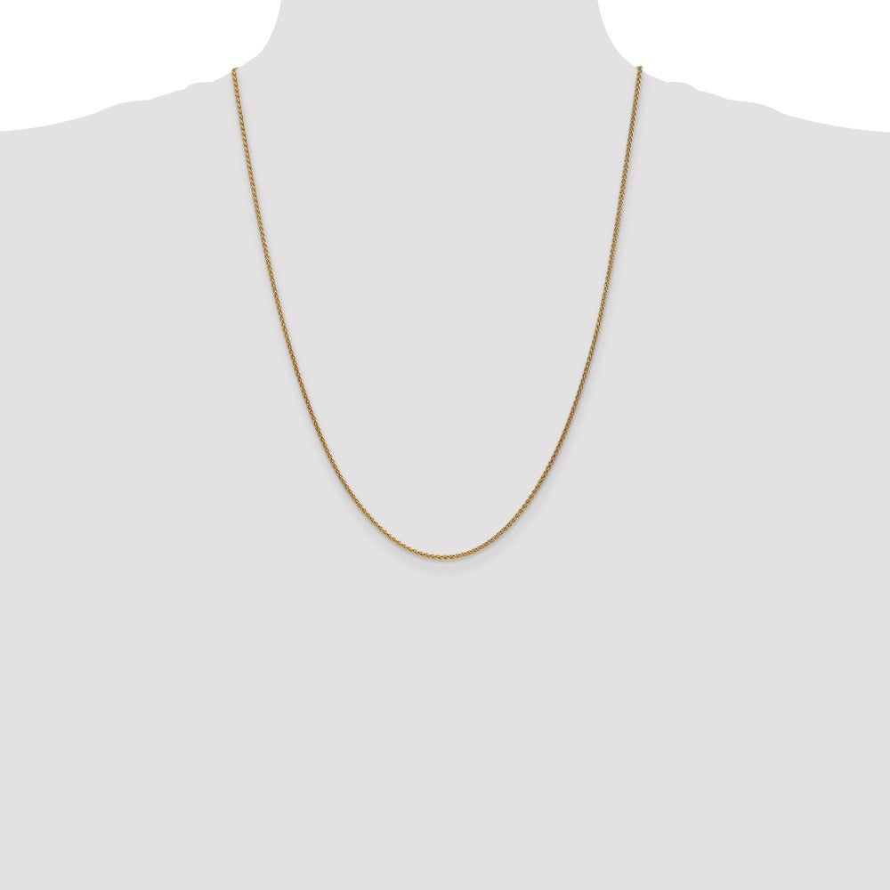 14k 1.7mm Spiga Chain (4.80 grams)