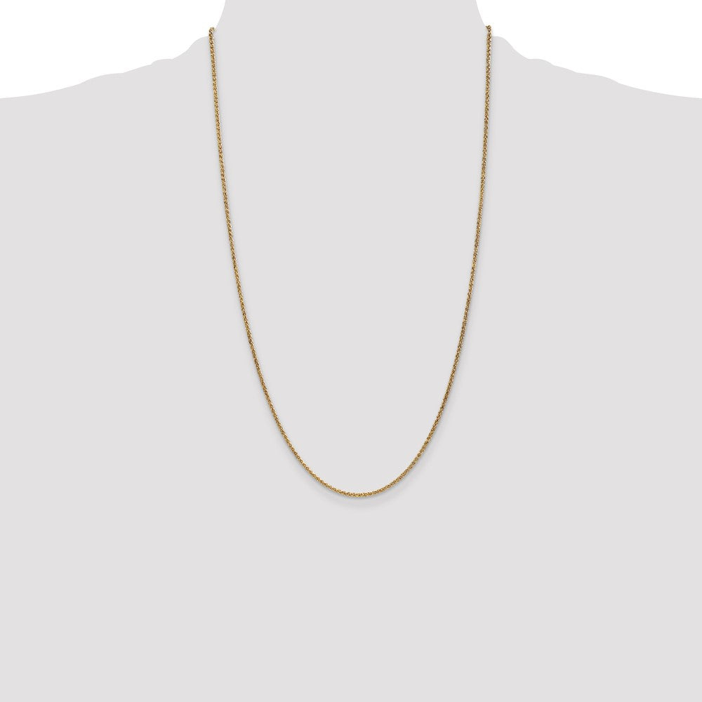 14k 1.7mm Spiga Chain (4.80 grams)