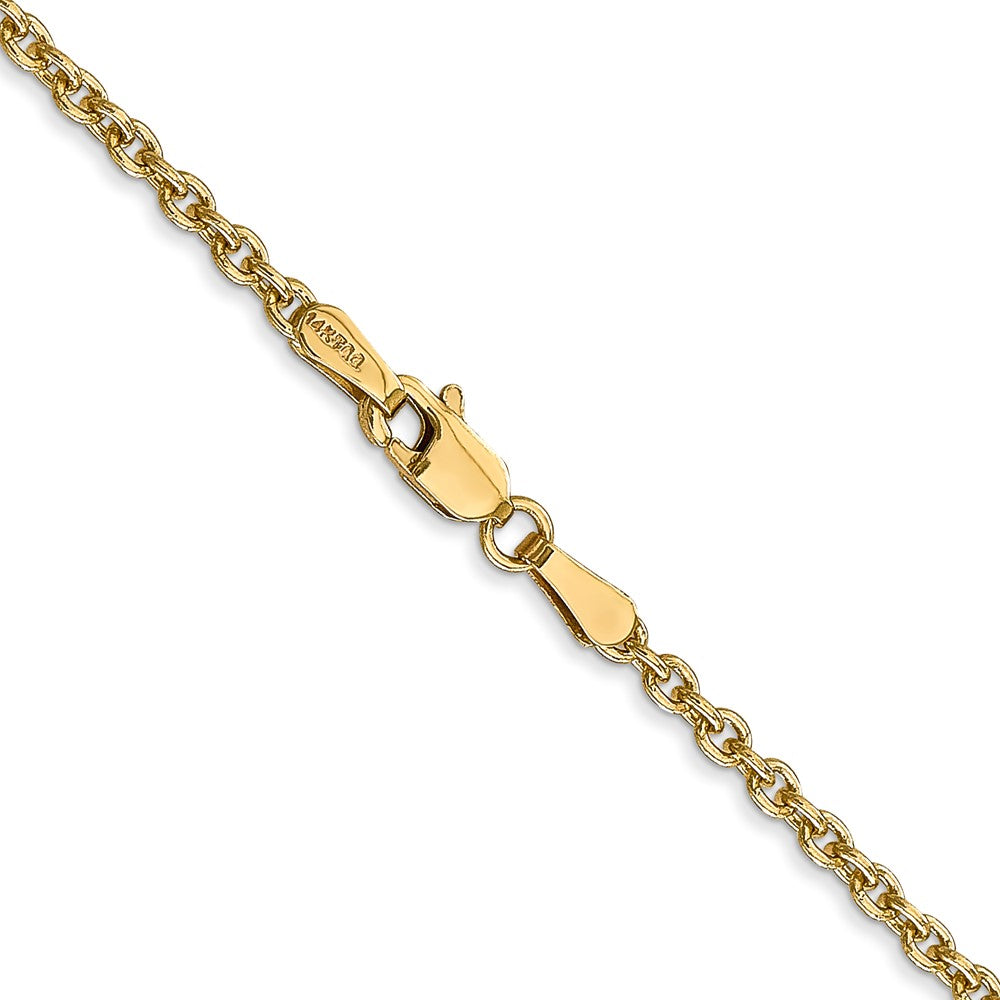 14k 2.2mm Forzantine Cable Chain (5.62 grams)