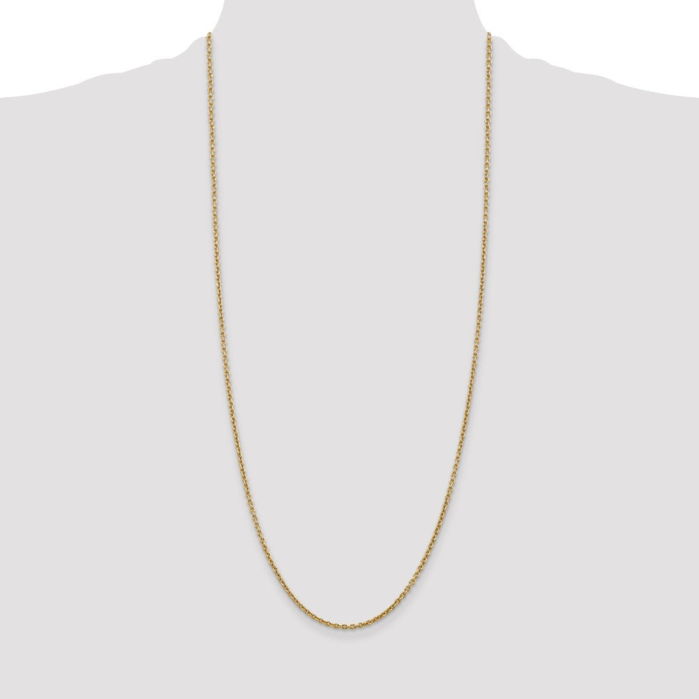 14k 2.2mm Forzantine Cable Chain (5.62 grams)