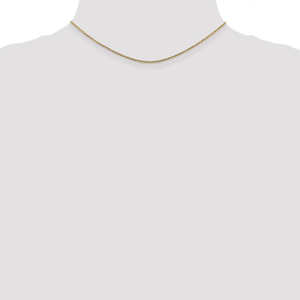 14k 1.45mm D/C Cable Chain (2.40 grams)