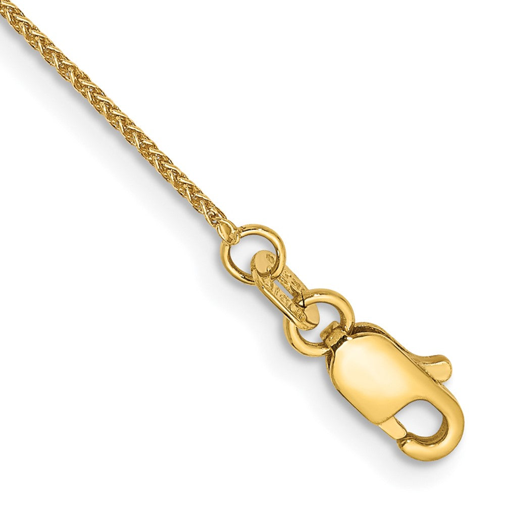 14k .85mm Spiga with Lobster Clasp Chain Bracelet (0.71 grams)