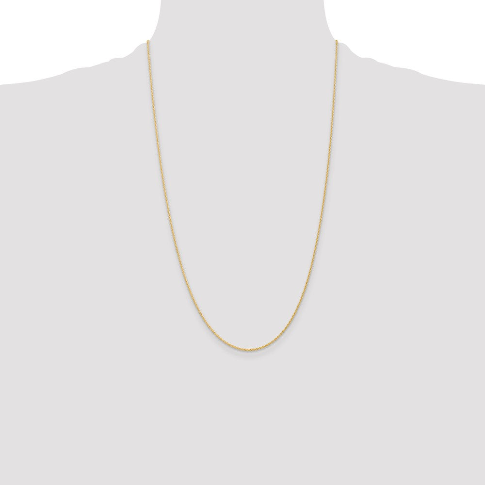 14k 1.1mm Baby Rope Chain (1.05 grams)