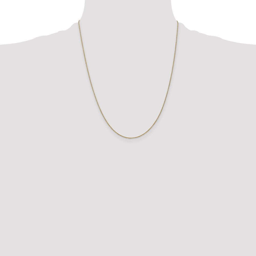 14k .9mm Cable with Lobster Clasp Chain (1.17 grams)