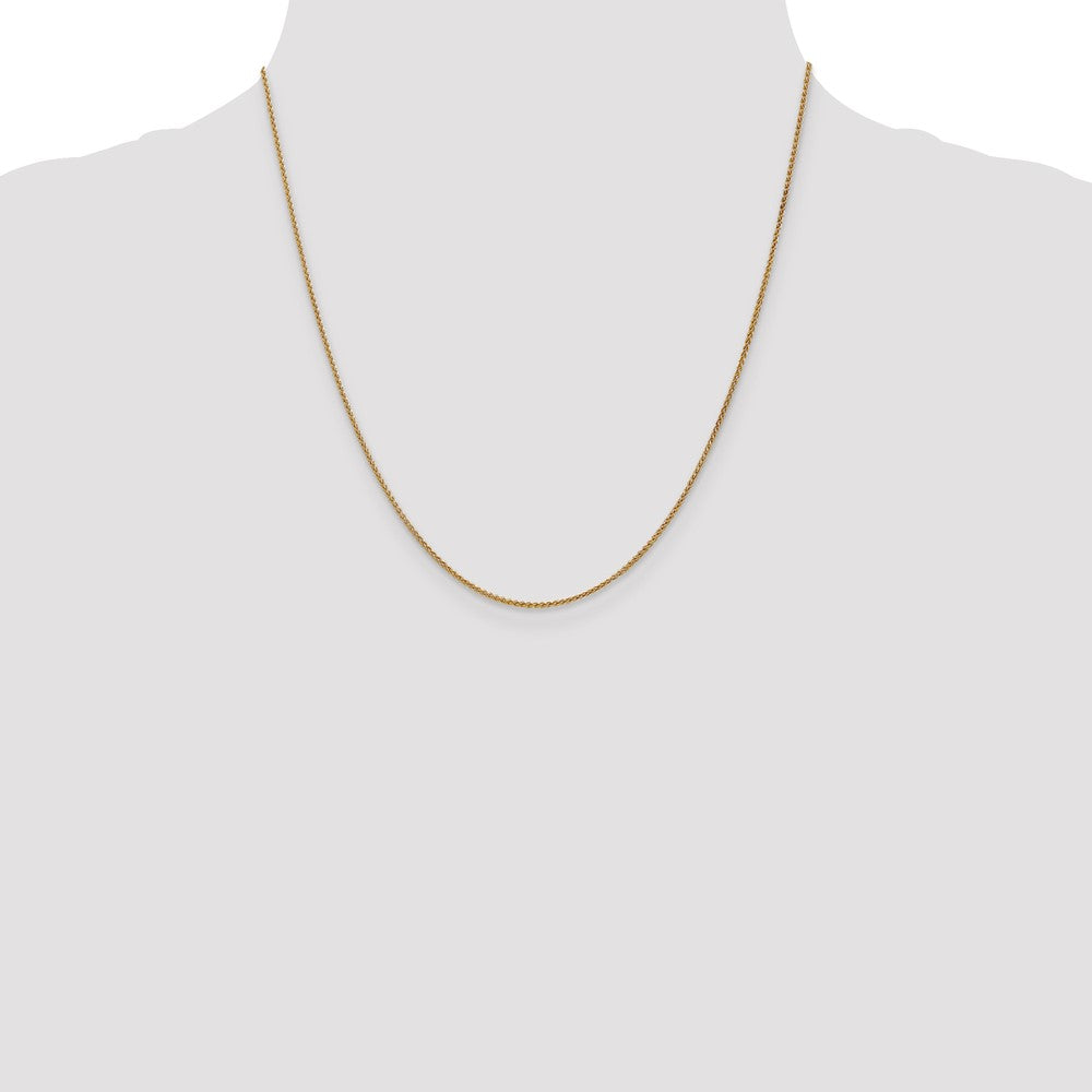 14k 1.25mm Spiga Chain (2.53 grams)
