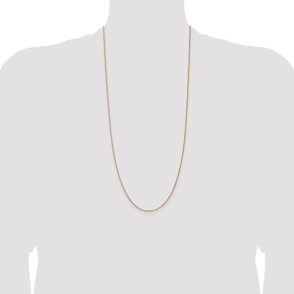 14k 1.25mm Spiga Chain (2.53 grams)