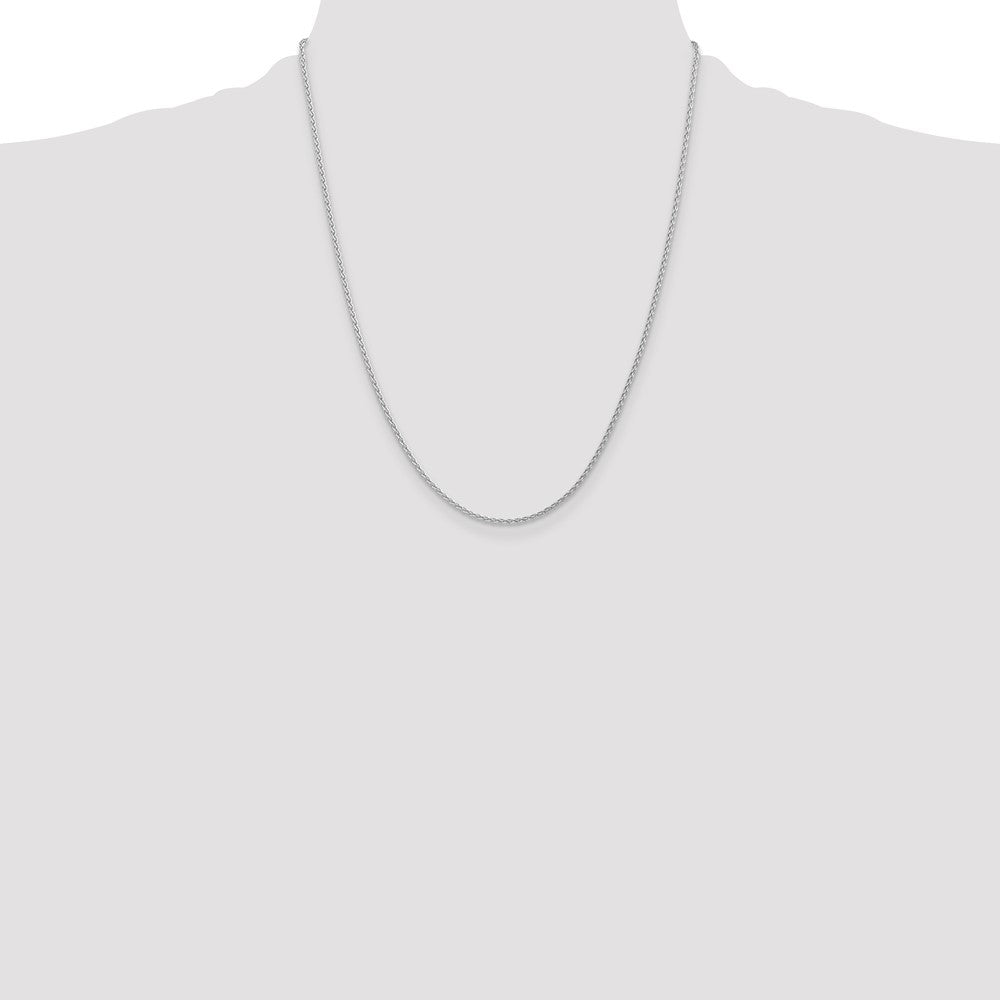 14k WG 1.75mm ParisianWheat Chain (8.46 grams)