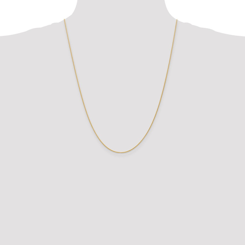 14k 1mm Parisian Wheat Chain (2.49 grams)