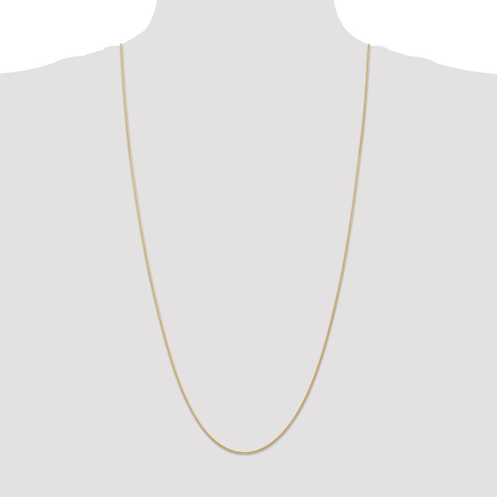 14k 1mm Parisian Wheat Chain (2.49 grams)