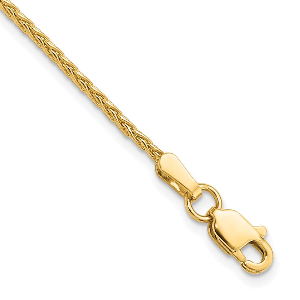 14k 1.5mm Parisian Wheat Chain Bracelet (1.74 grams)