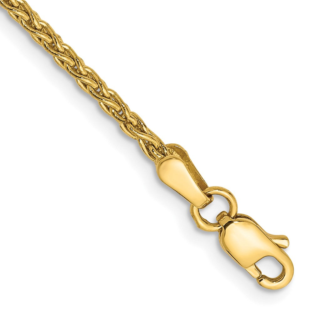 14k 1.75mmParisian Wheat Chain Bracelet (3.46 grams)