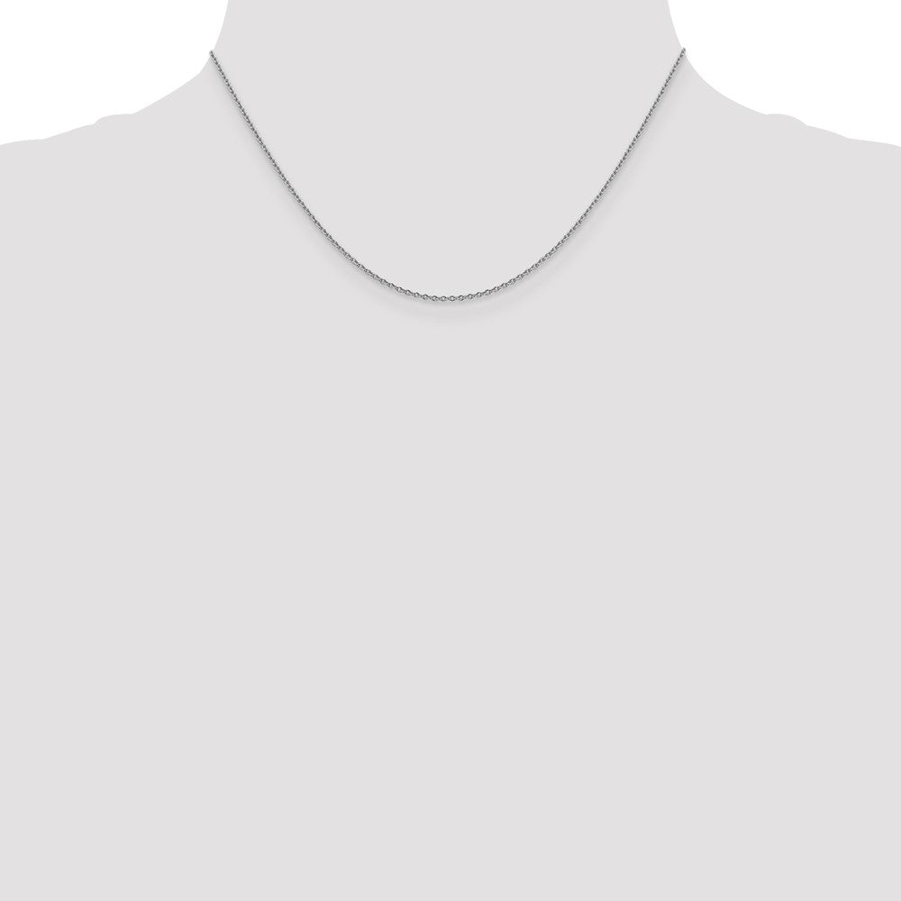 14k WG 1.4mm Forzantine Cable Chain (2.59 grams)
