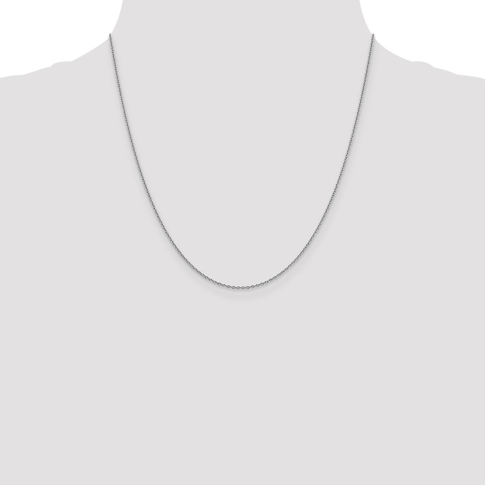 14k WG 1.4mm Forzantine Cable Chain (2.59 grams)