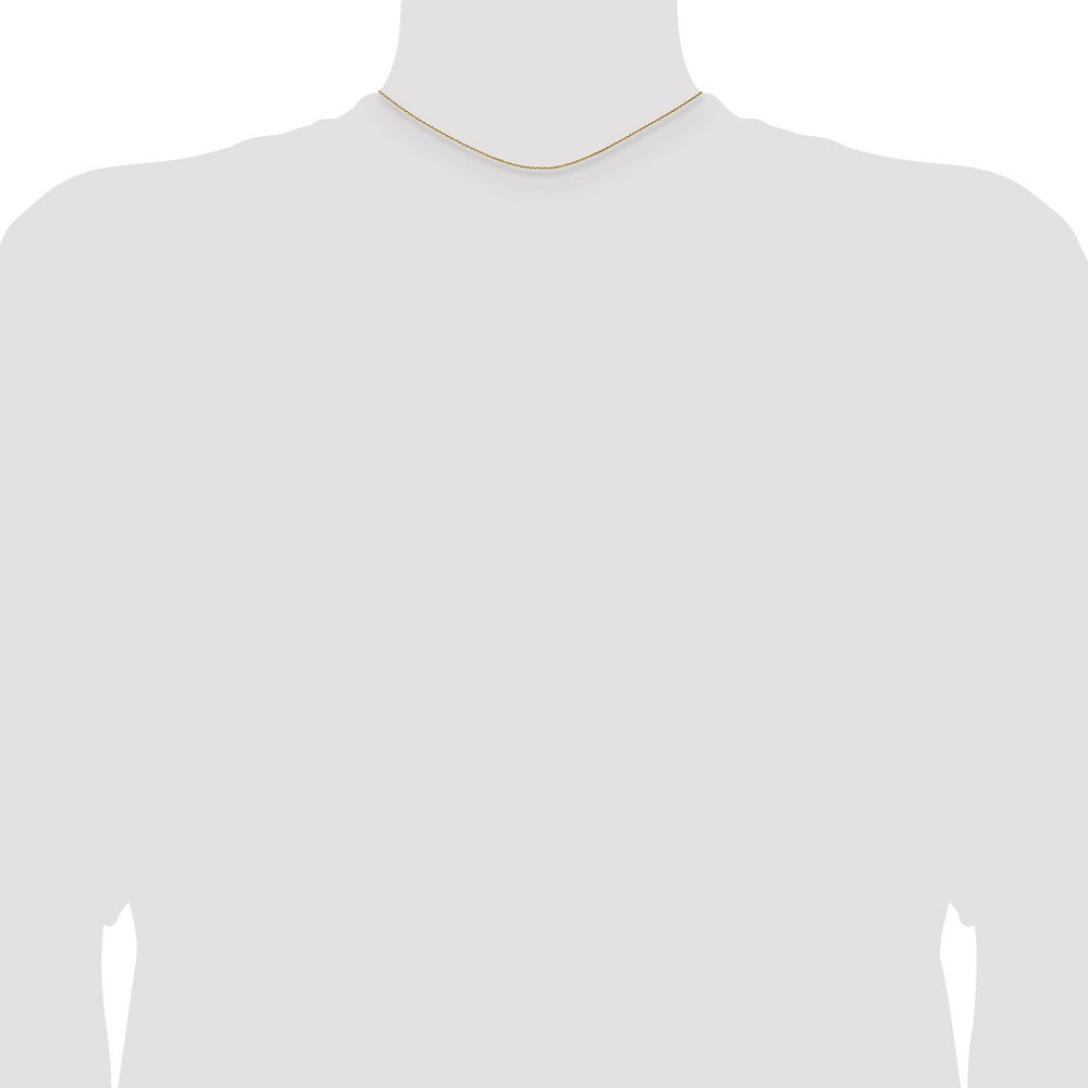 14k 1.2mm D/C Cable Chain (1.96 grams)