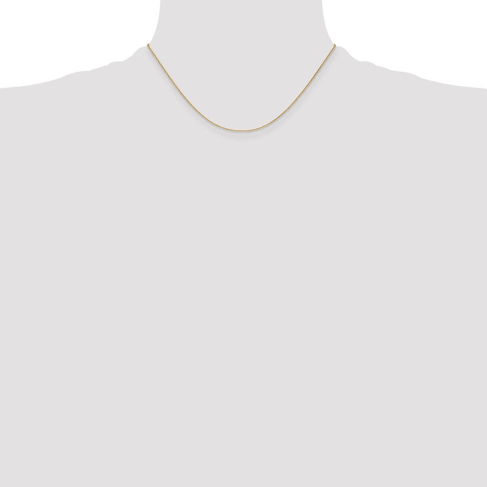 14k 1.2mm D/C Cable Chain (1.96 grams)