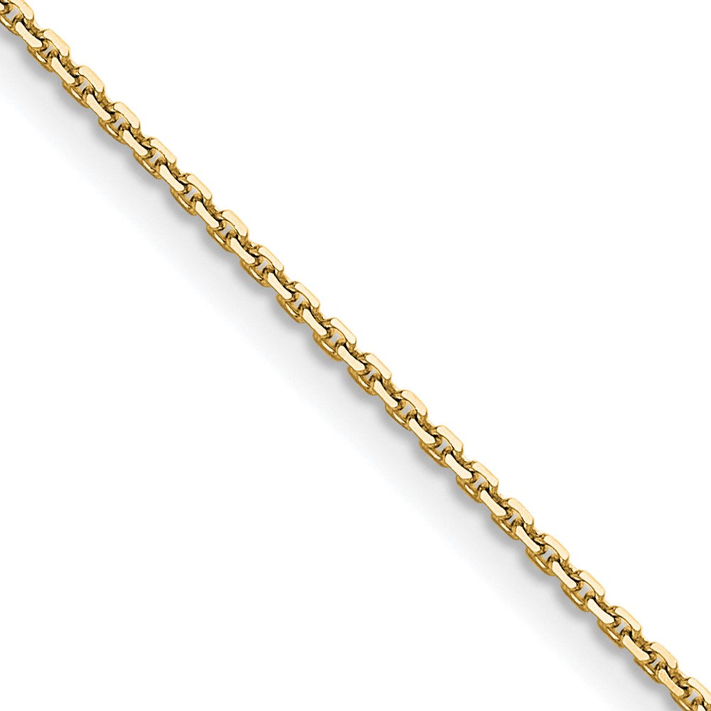 14k 1.2mm D/C Cable Chain (1.96 grams)
