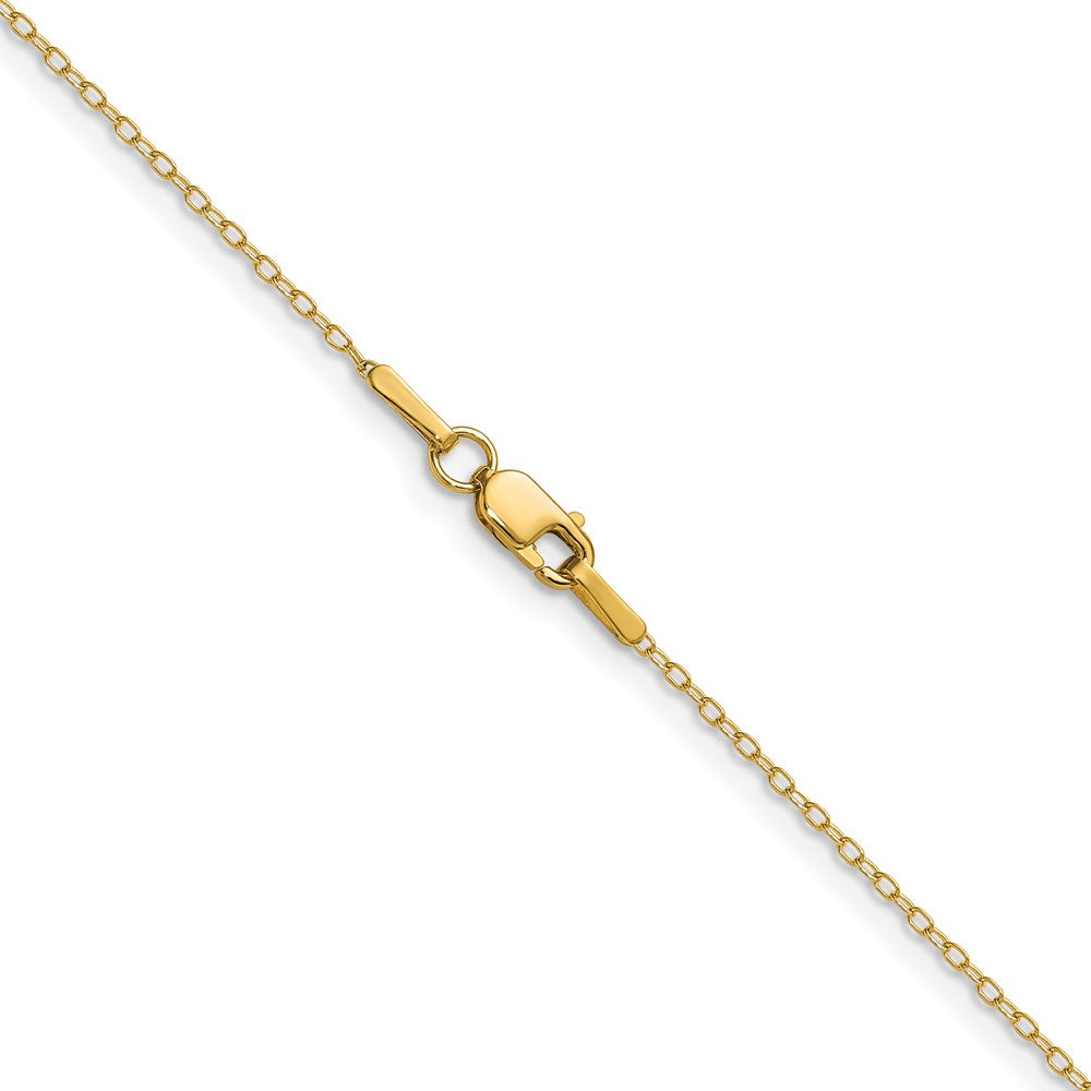 14k .8mm Forzantine Cable Chain (1.10 grams)