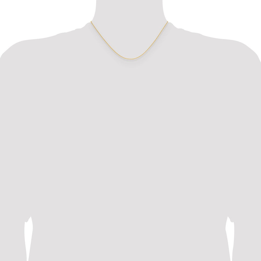 14k .8mm Forzantine Cable Chain (1.10 grams)