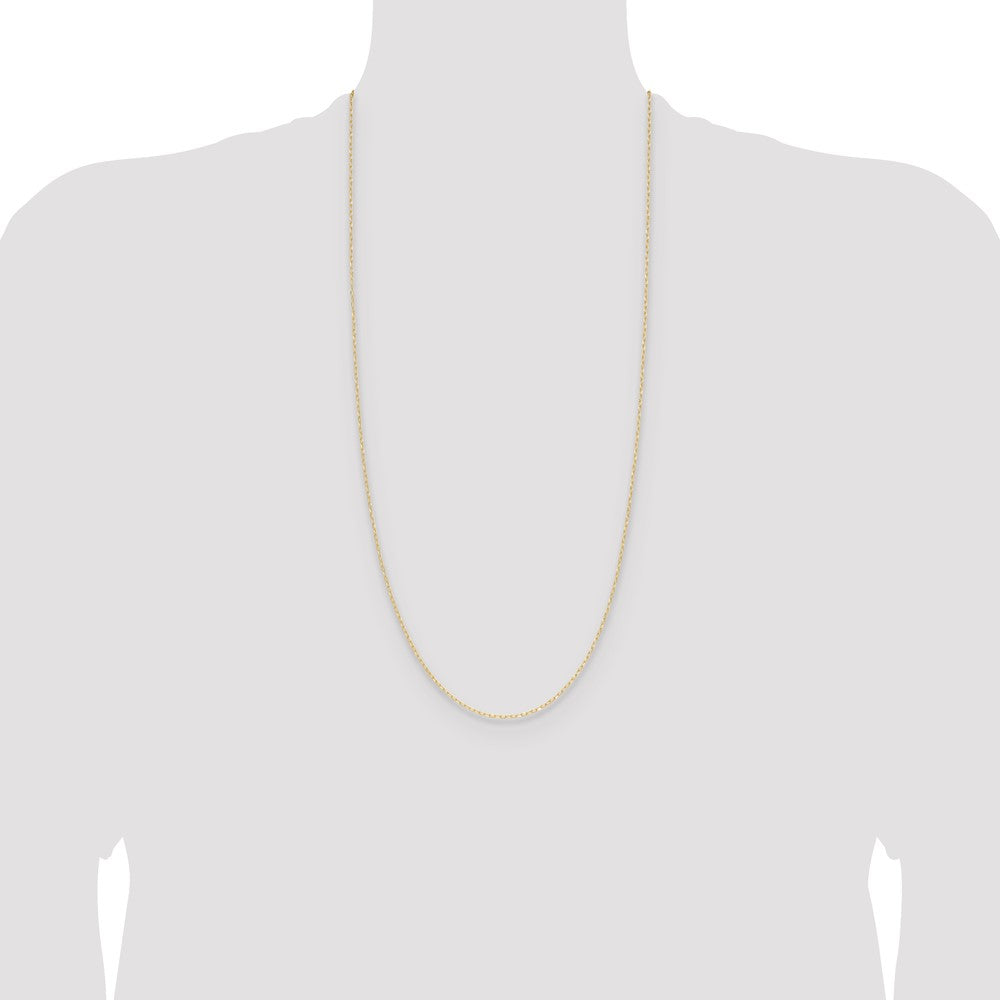 14k .8mm D/C Forzantine Cable Chain (1.09 grams)