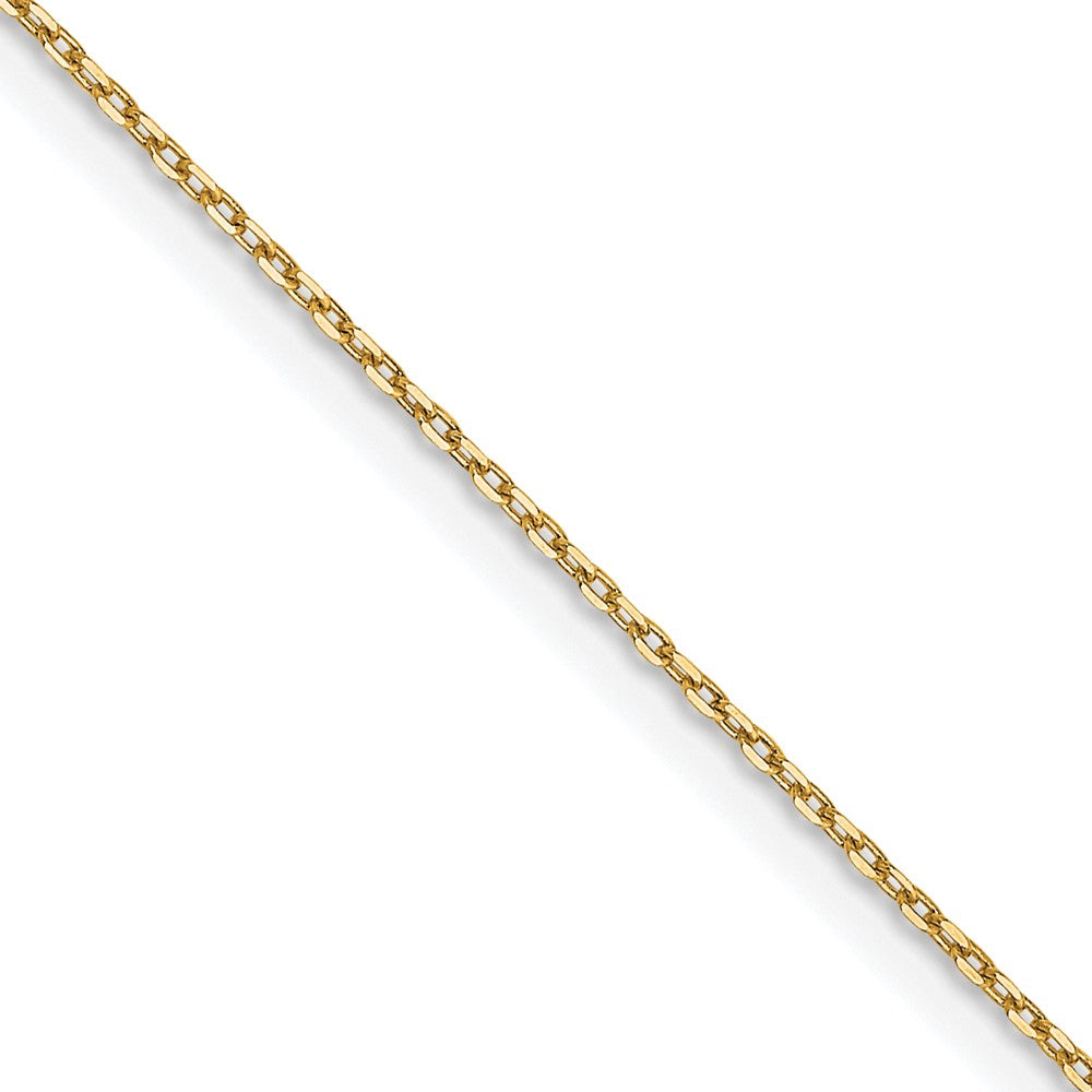 14k .8mm D/C Forzantine Cable Chain (1.09 grams)