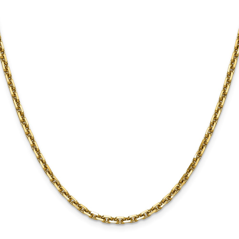 14k 3.25mm D/C French Link Chain (14.63 grams)
