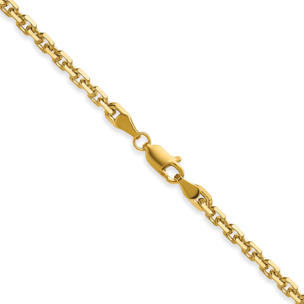 14k 3.25mm D/C French Link Chain (14.63 grams)