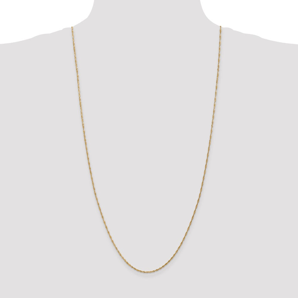 14k 1.4mm Singapore Chain (1.35 grams)