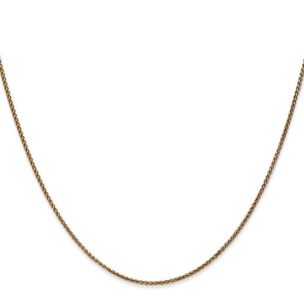 14k 1.25mm D/C Spiga Chain (2.62 grams)
