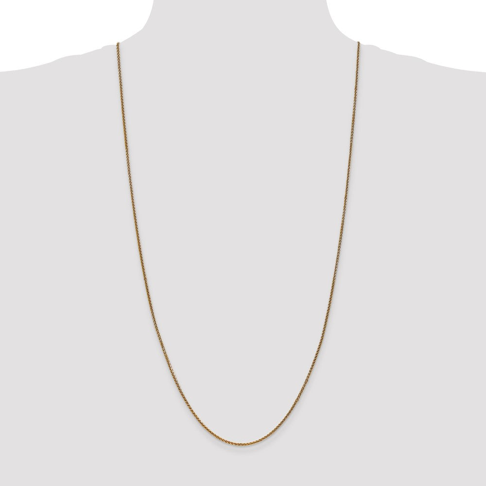 14k 1.7mm D/C Spiga Chain (4.50 grams)