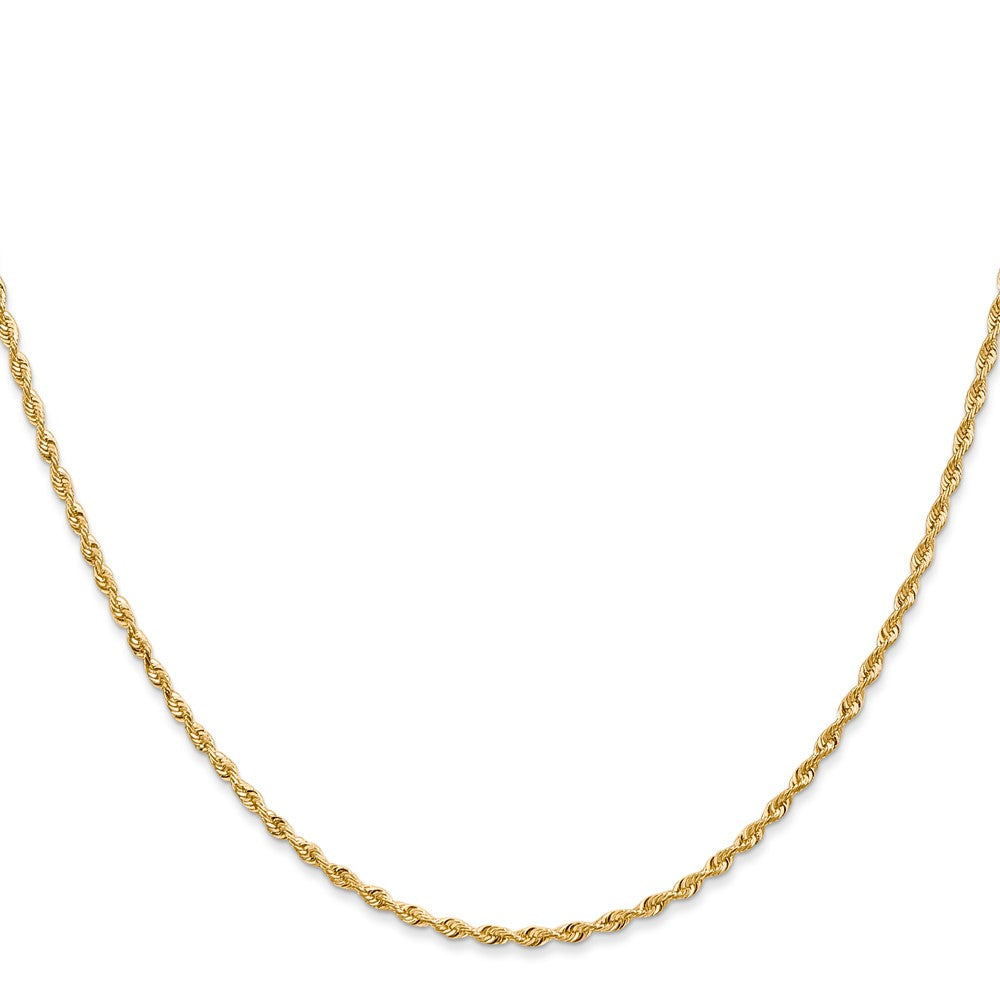 14k 1.85mm D/C Quadruple Rope Chain (3.18 grams)