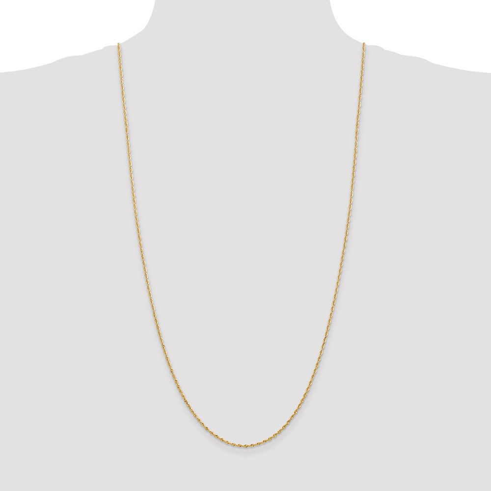 14k 1.85mm D/C Quadruple Rope Chain (3.18 grams)
