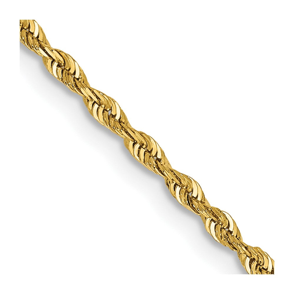 14k 1.85mm D/C Quadruple Rope Chain (3.18 grams)