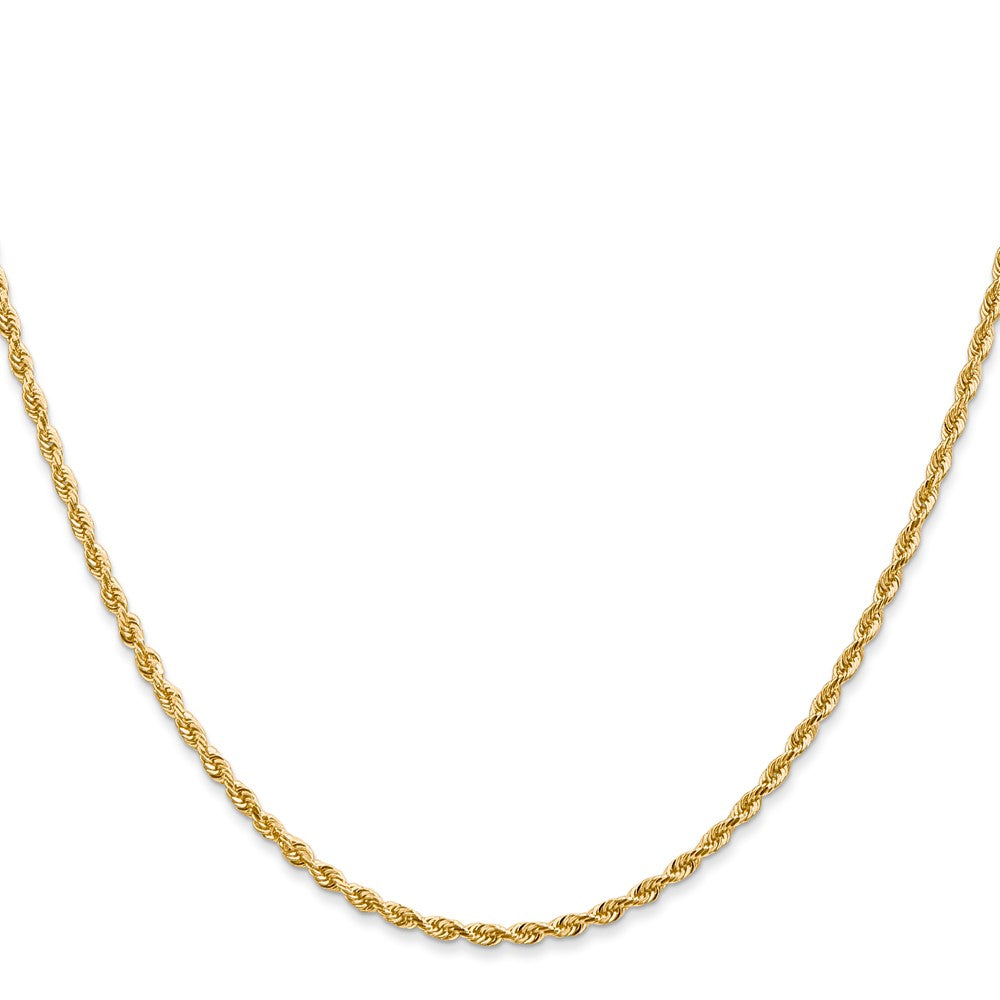 14k 2.00mm D/C Quadruple Rope Chain (4.43 grams)
