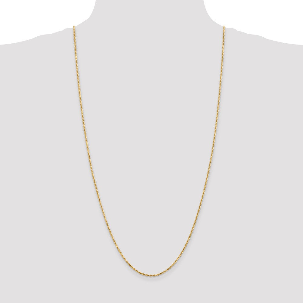 14k 2.00mm D/C Quadruple Rope Chain (4.43 grams)