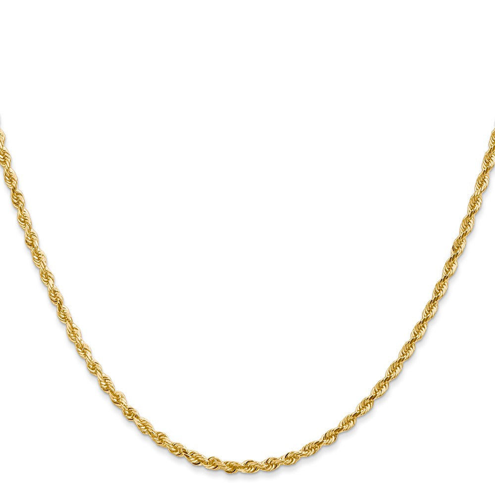 14k 2.25mm D/C Quadruple Rope Chain (6.05 grams)
