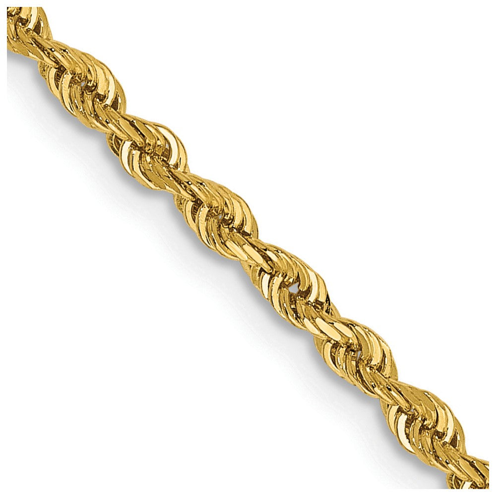 14k 2.25mm D/C Quadruple Rope Chain (6.05 grams)