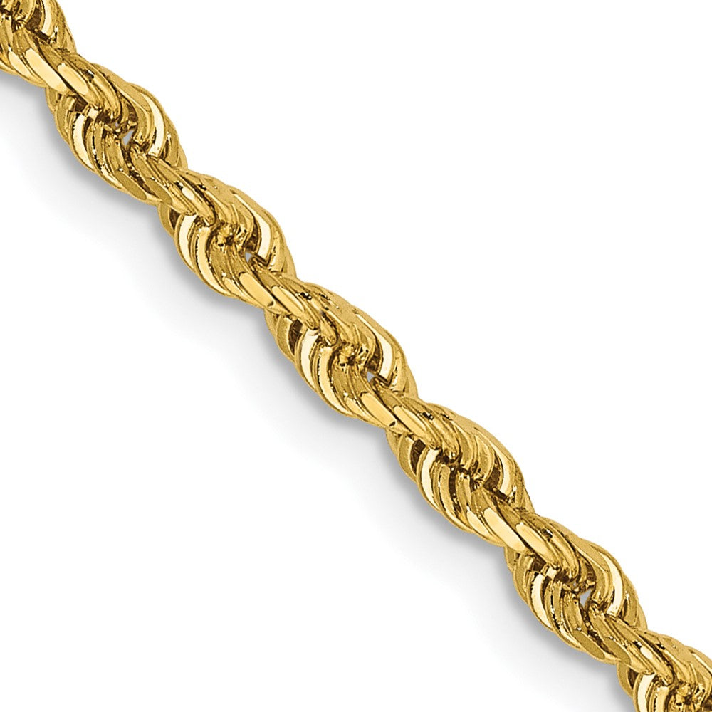 14k 2.75mm D/C Quadruple Rope Chain (8.25 grams)