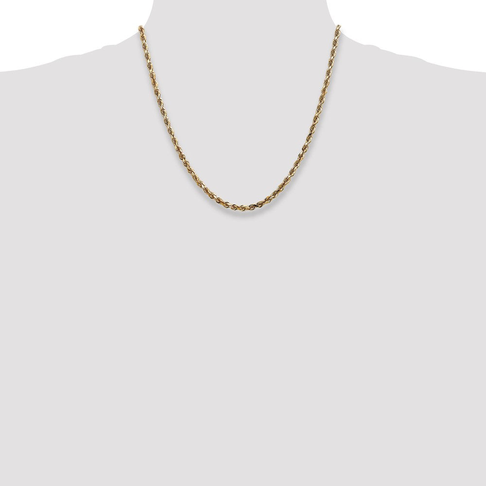 14k 4mm D/C Quadruple Rope Chain (18.99 grams)