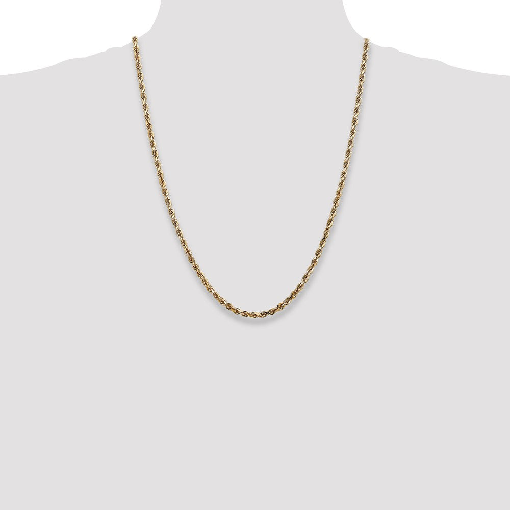 14k 4mm D/C Quadruple Rope Chain (18.99 grams)