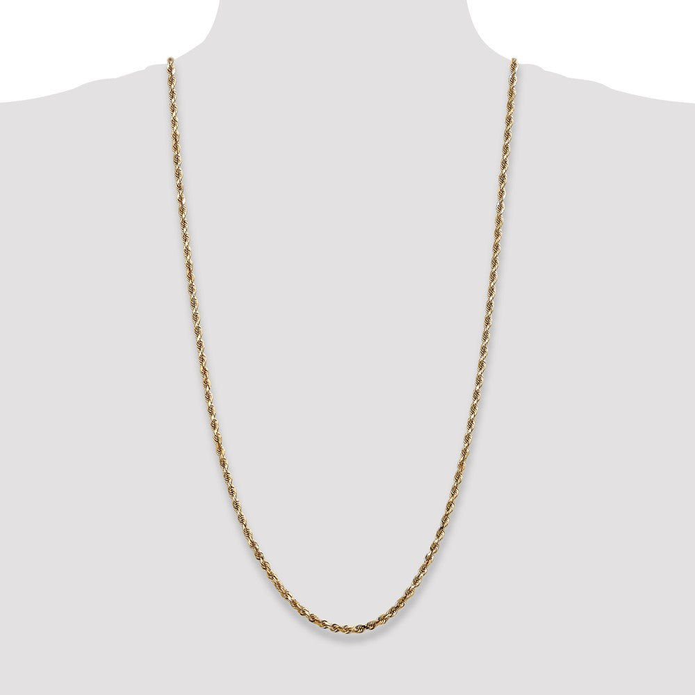 14k 4mm D/C Quadruple Rope Chain (18.99 grams)