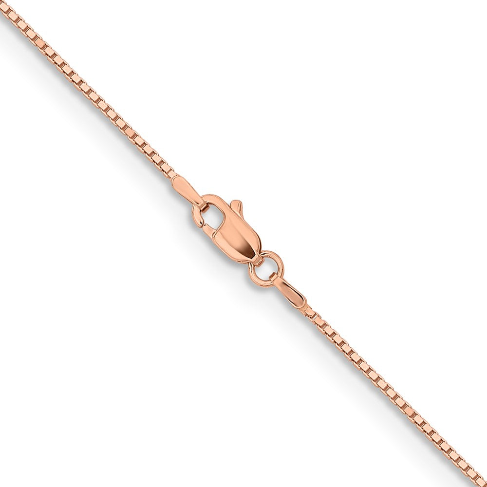 14k Rose Gold .95mm Box Chain (2.57 grams)